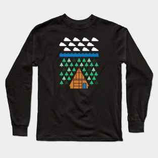 Tiny Forest by the Sea Long Sleeve T-Shirt